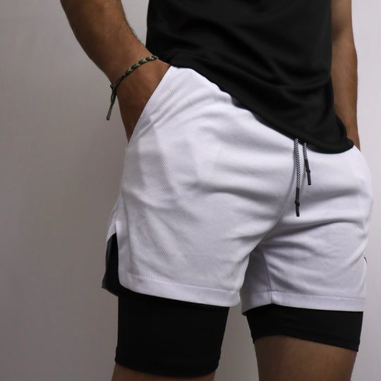 Pantalón Corto Adventure Max BLANCO