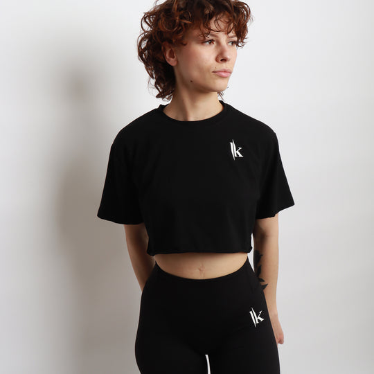 Crop top EMMA Noir